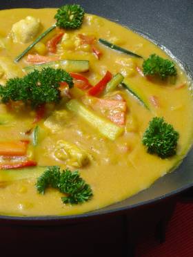 putengescnetzeltes-mit-curry-sosse-wok